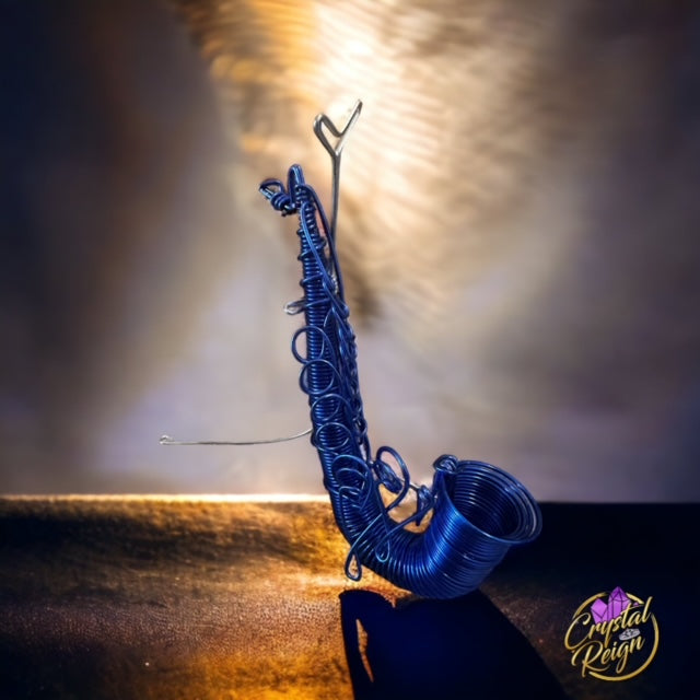 Wire Wrapped Saxophone