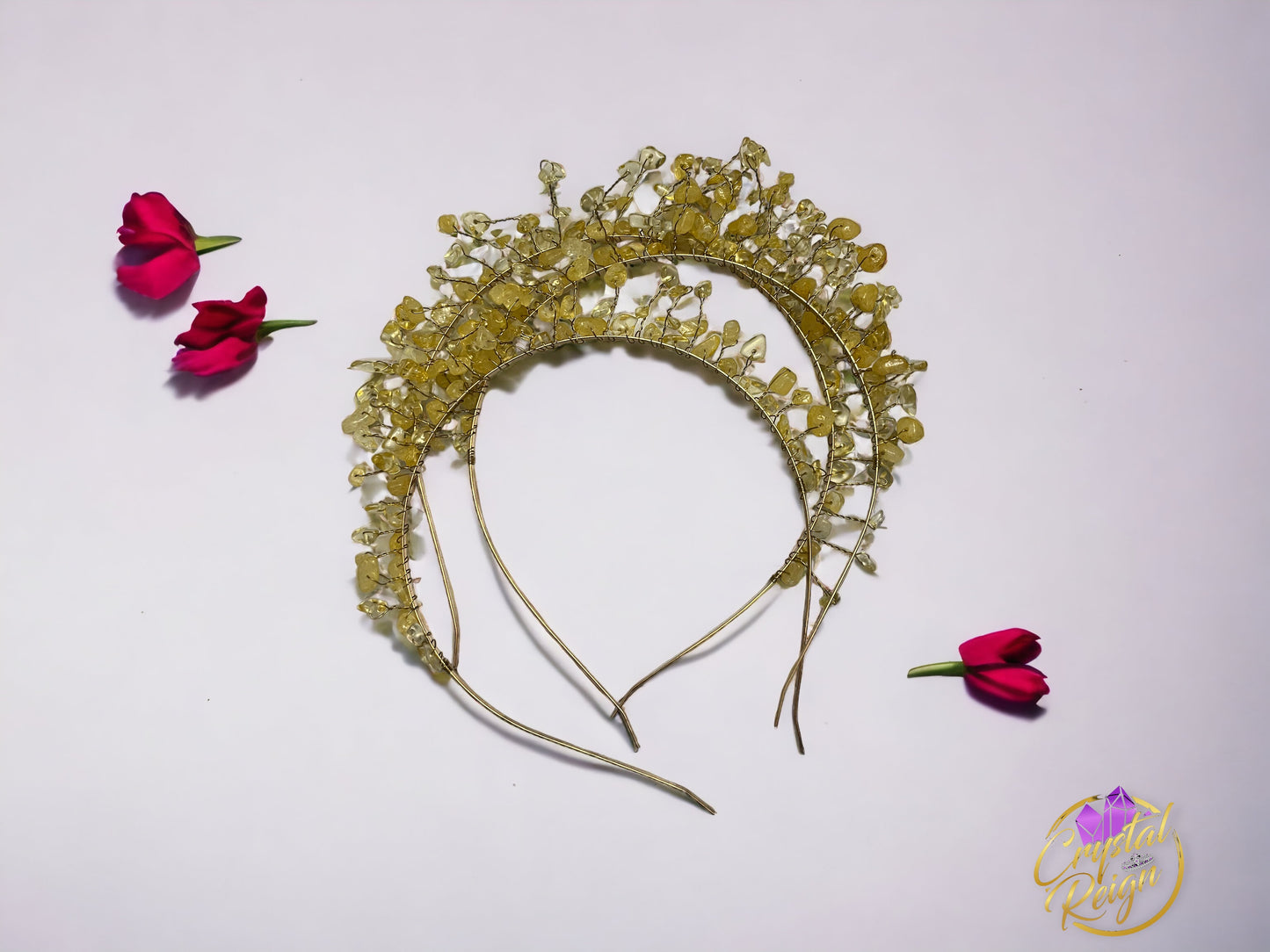 Crystal Cluster Head band