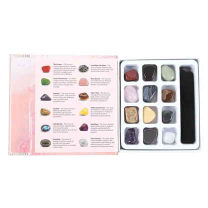 "A Little Book of Crystal Healing”Gift Set