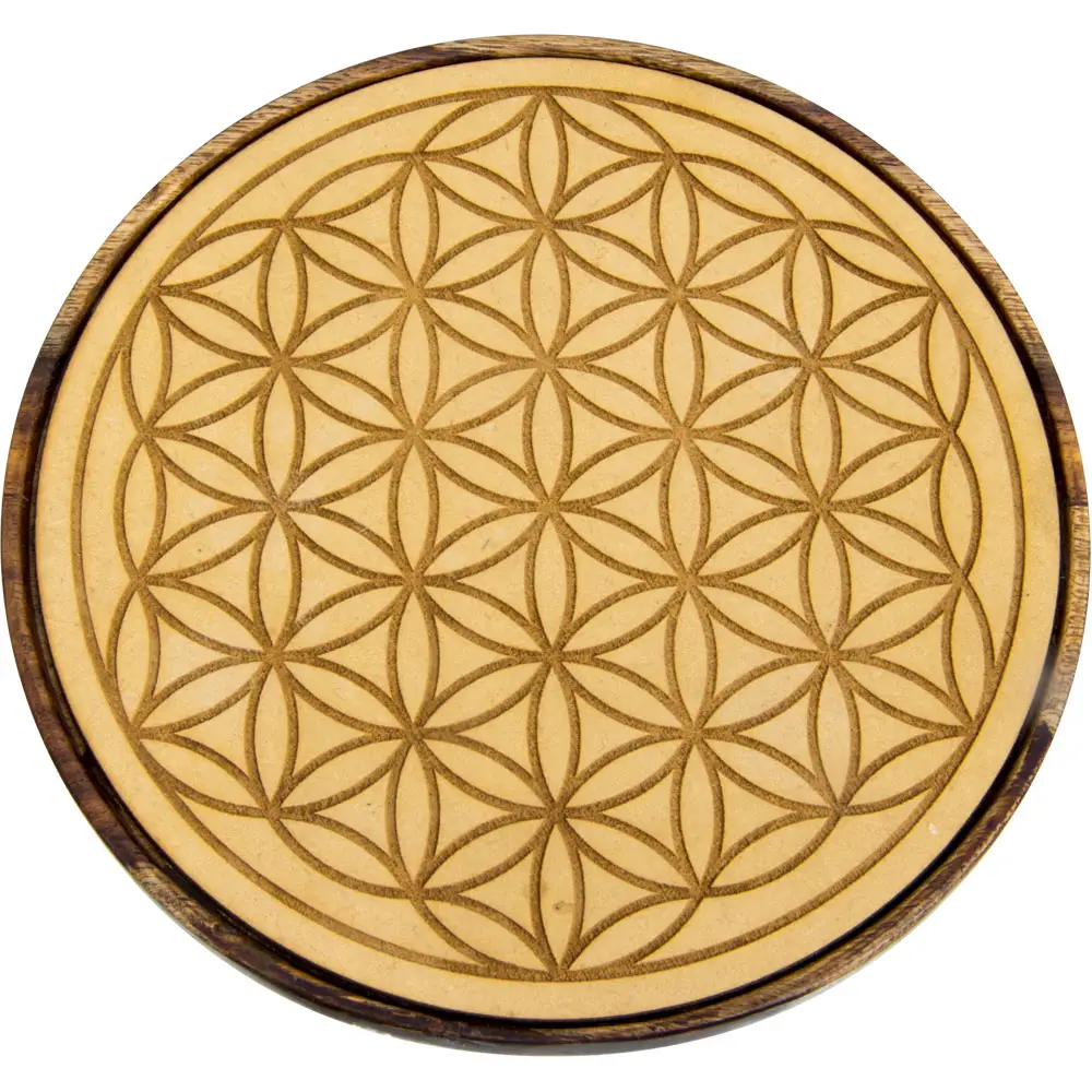 Wood Crystal Grid