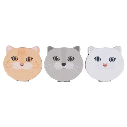 Cat Face Compact Mirrors