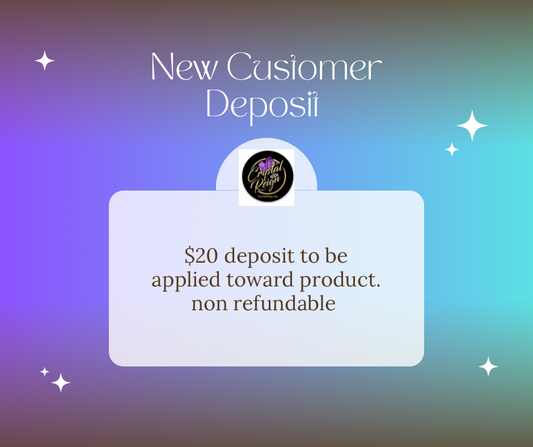 Deposit for new customer
