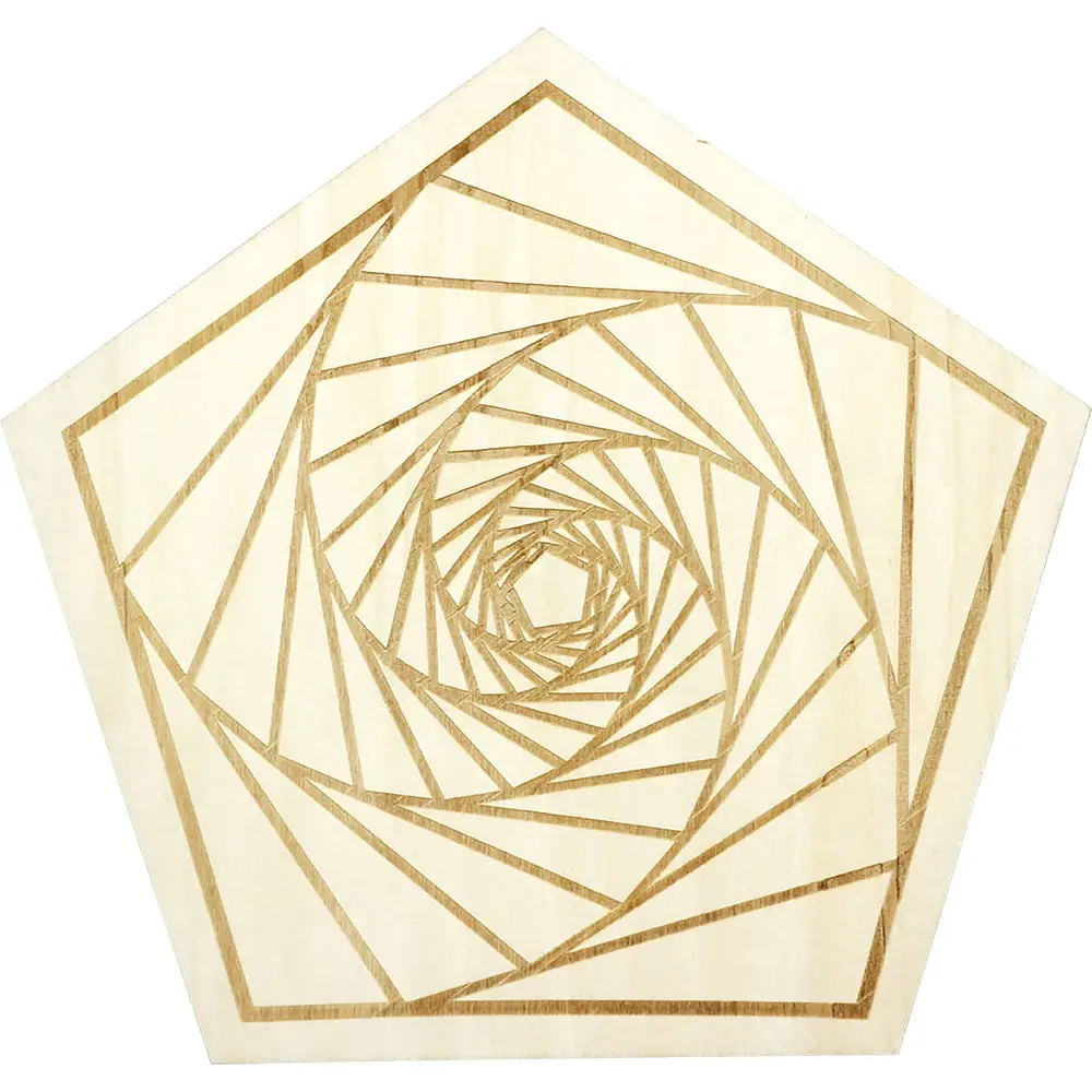 Wood Crystal Grid